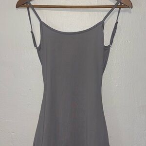 SHEIN Gray Skinny Jumpsuit